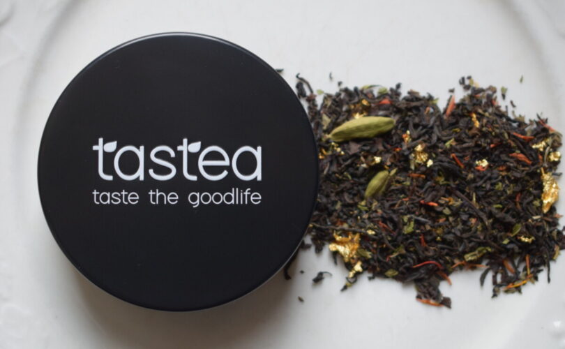 Chai Dubai tastea teablend thee proeven