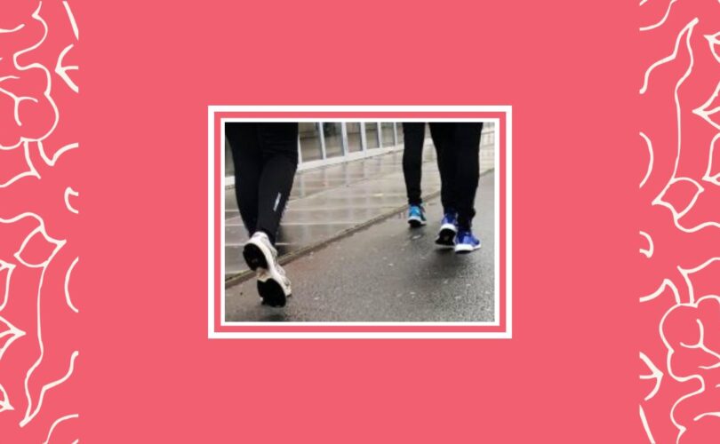 Brisk walking briskwalking wandelen met power