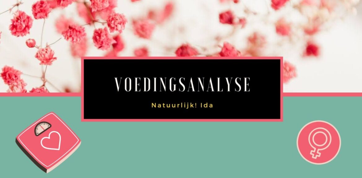 Voedingsanalyse gewichtsconsulent