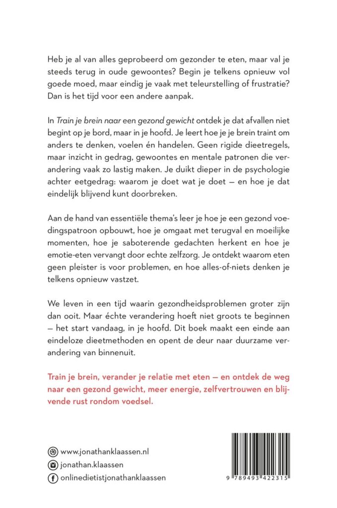 Train je brein achterkant boek